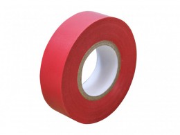 Faithfull PVC Electrical Tape 19mm x 20m Red £1.19